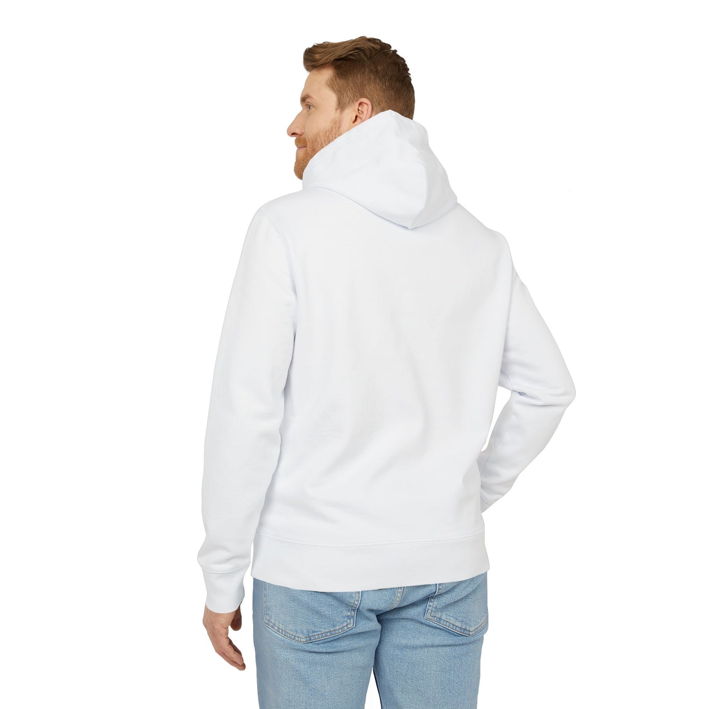 Premium Organic Outdoor Hoodie | Find your Peak | white