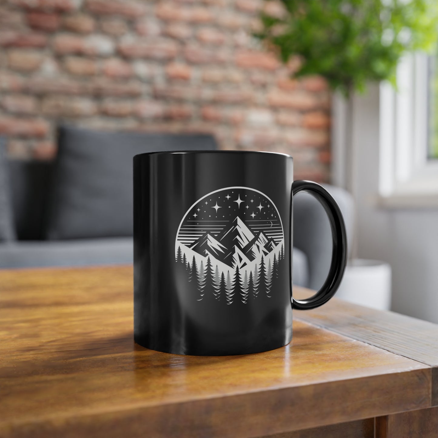 Tasse | black starry sky