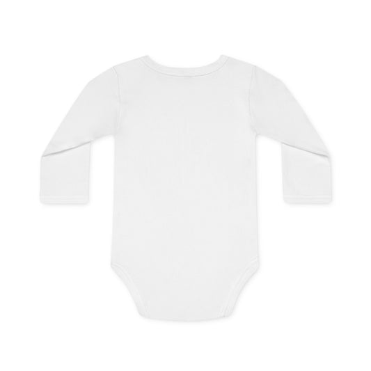 Baby Organic Bodysuit Long-Sleeve | My first Summit | white