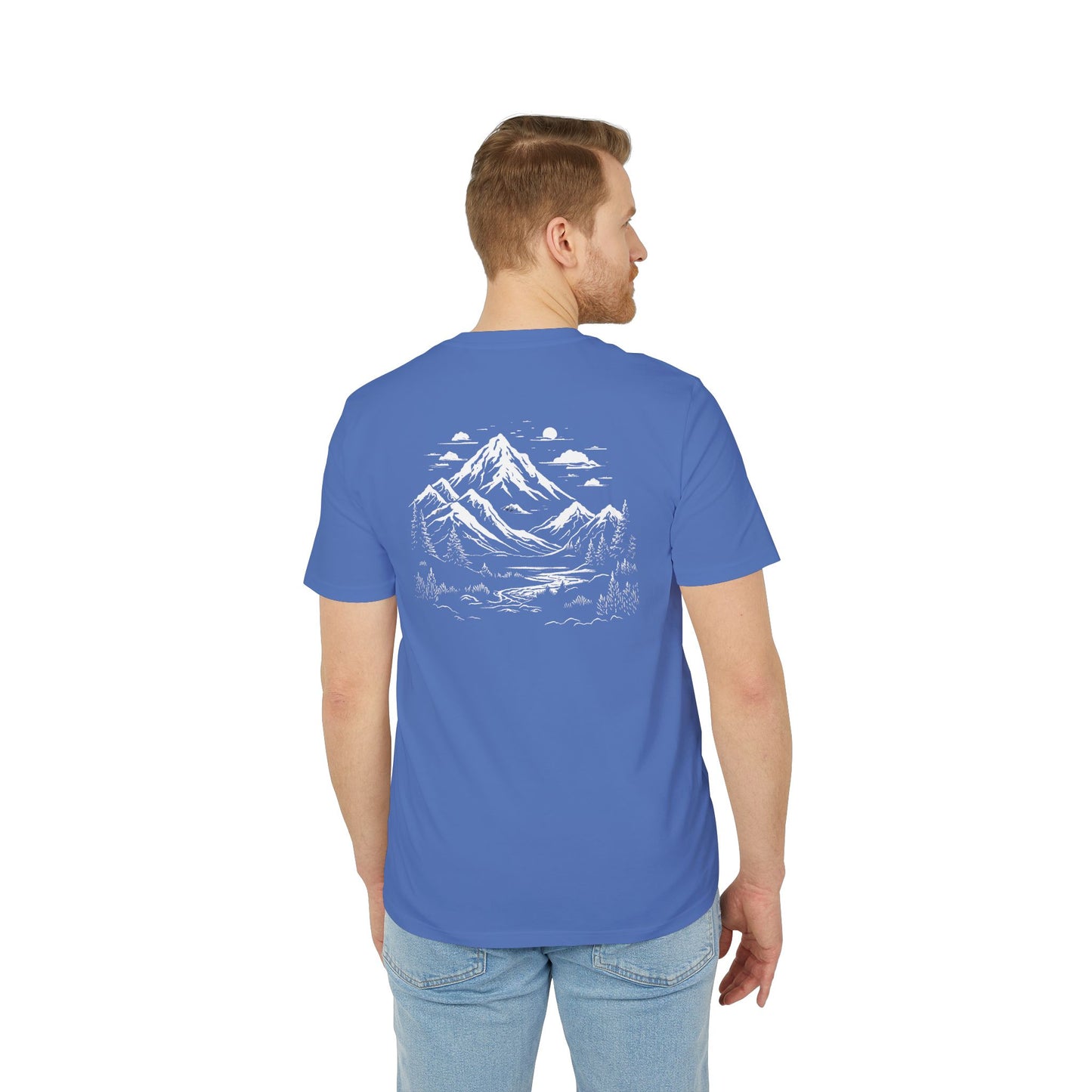 Premium Organic Shirt | Find Your Peak | Mountain Forest