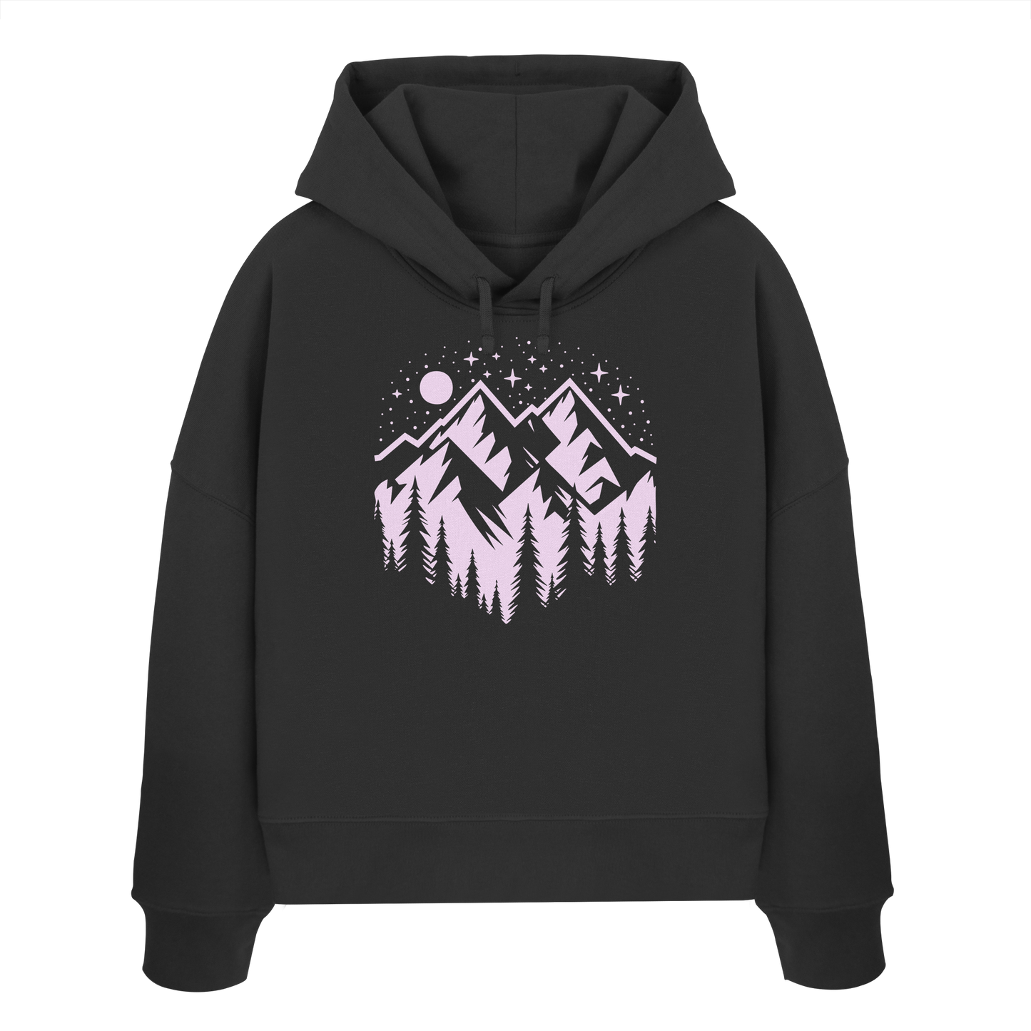 Moonlight - Womens Organic Boxcut Hoodie