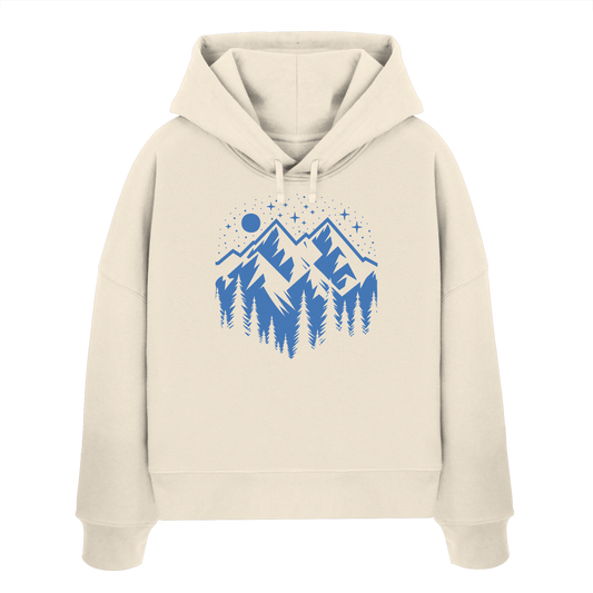 Moonlight - Womens Organic Boxcut Hoodie