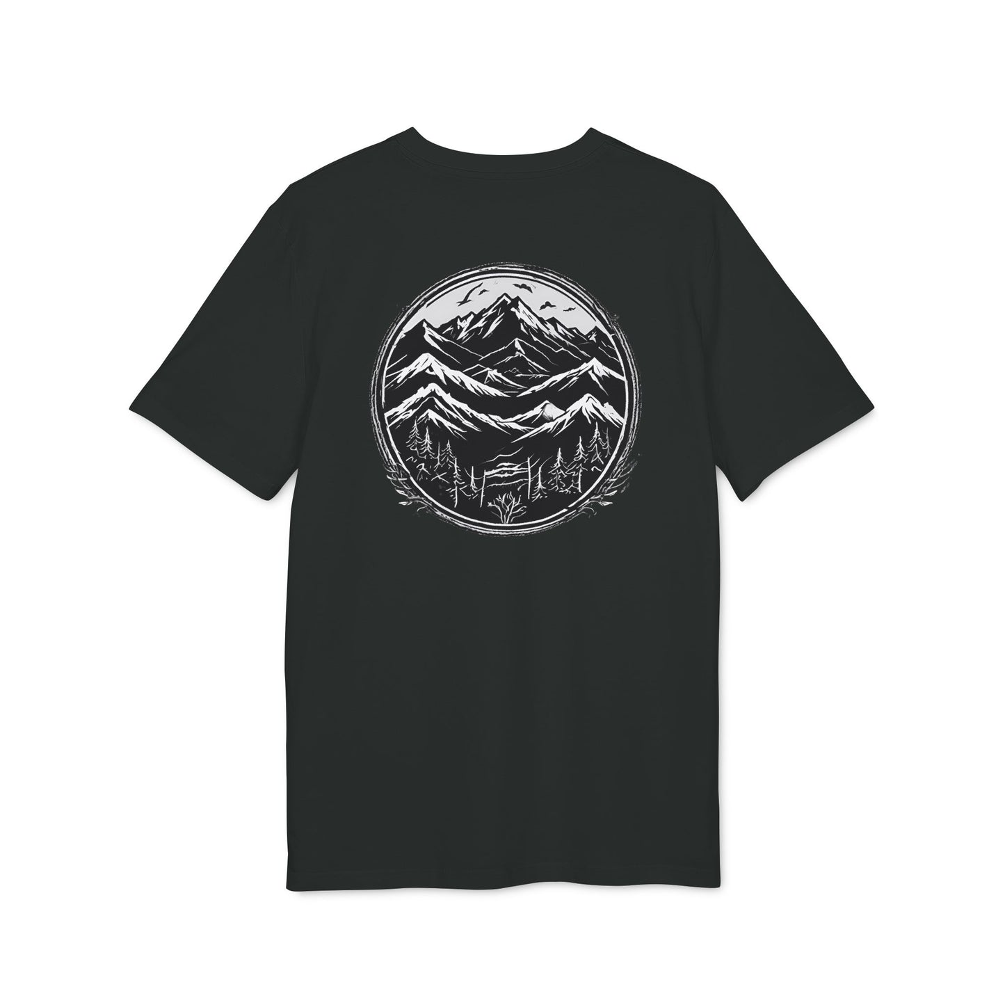 Premium Organic Shirt | Find Your Peak | Mountain Birds