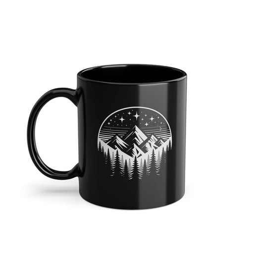 Tasse | black starry sky