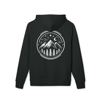 Premium Organic Hoodie Mountain Peak