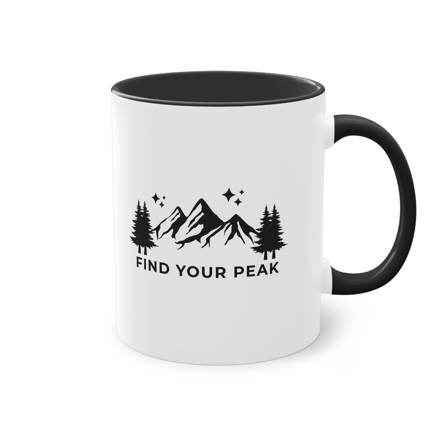 Tasse | Find your Peak | weiß