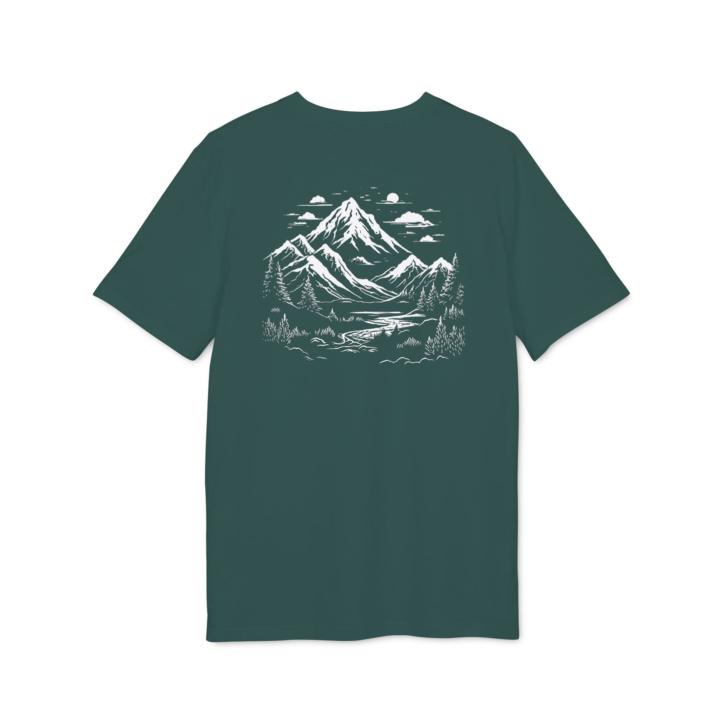 Premium Organic Shirt | Find Your Peak | Mountain Forest