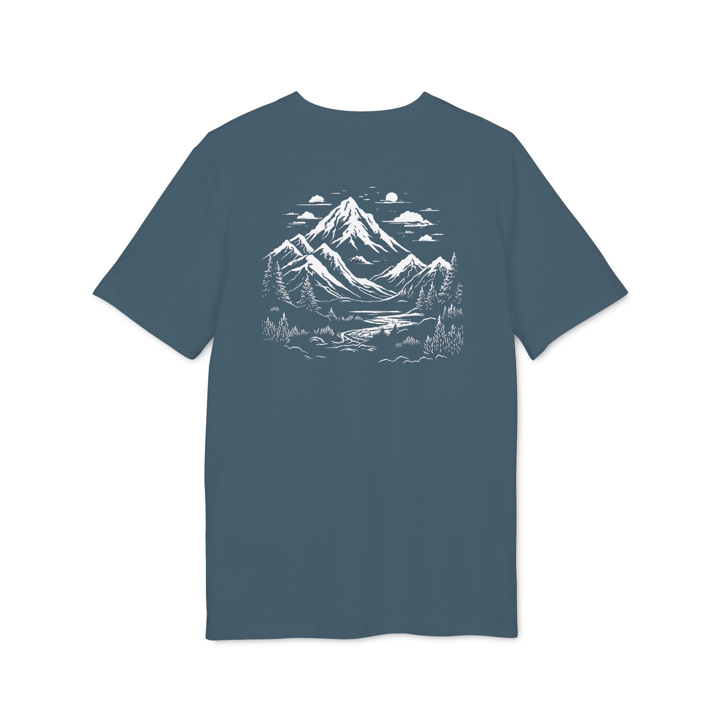 Premium Organic Shirt | Find Your Peak | Mountain Forest