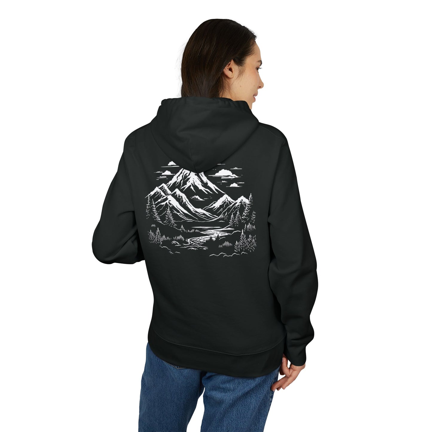 Premium Hoodie "Mountain Forest"