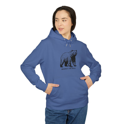 Ultra-Soft Organic Hoodie "Respect the Wild"