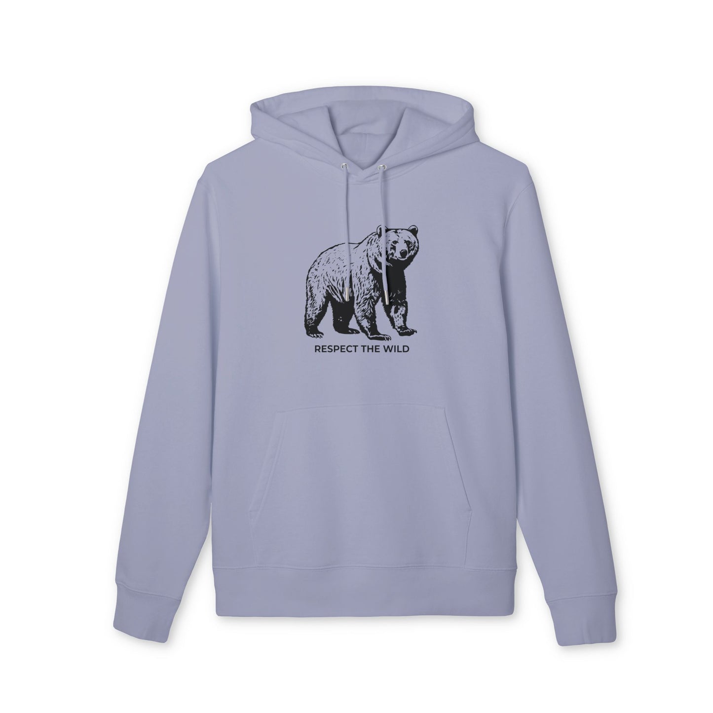 Ultra-Soft Organic Hoodie "Respect the Wild"