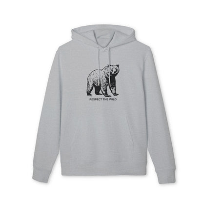 Ultra-Soft Organic Hoodie "Respect the Wild"