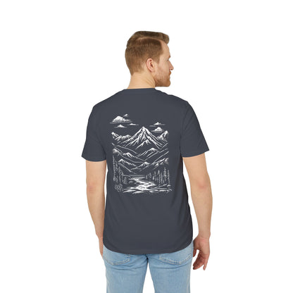 Premium Organic Shirt | Find Your Peak | Mountain River