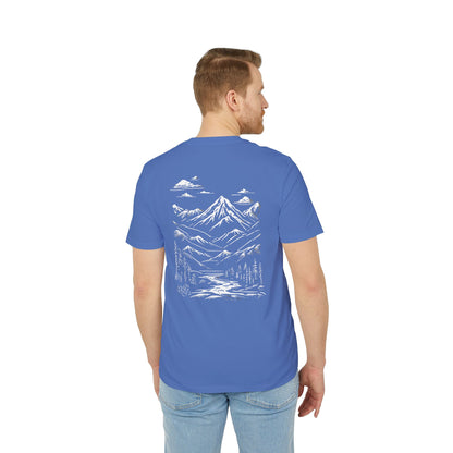 Premium Organic Shirt | Find Your Peak | Mountain River