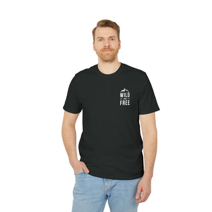 Wild and Free Mountain T-Shirt — Minimal Adventure Tee