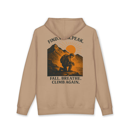 Hoodie — Fall. Breathe. Climb Again.