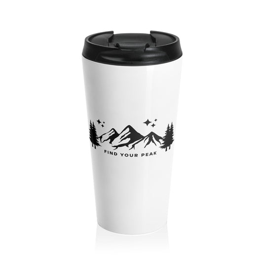 Mountain Adventure Travel Mug | Find Your Peak