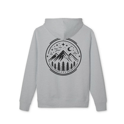 Premium Organic Hoodie Mountain Peak