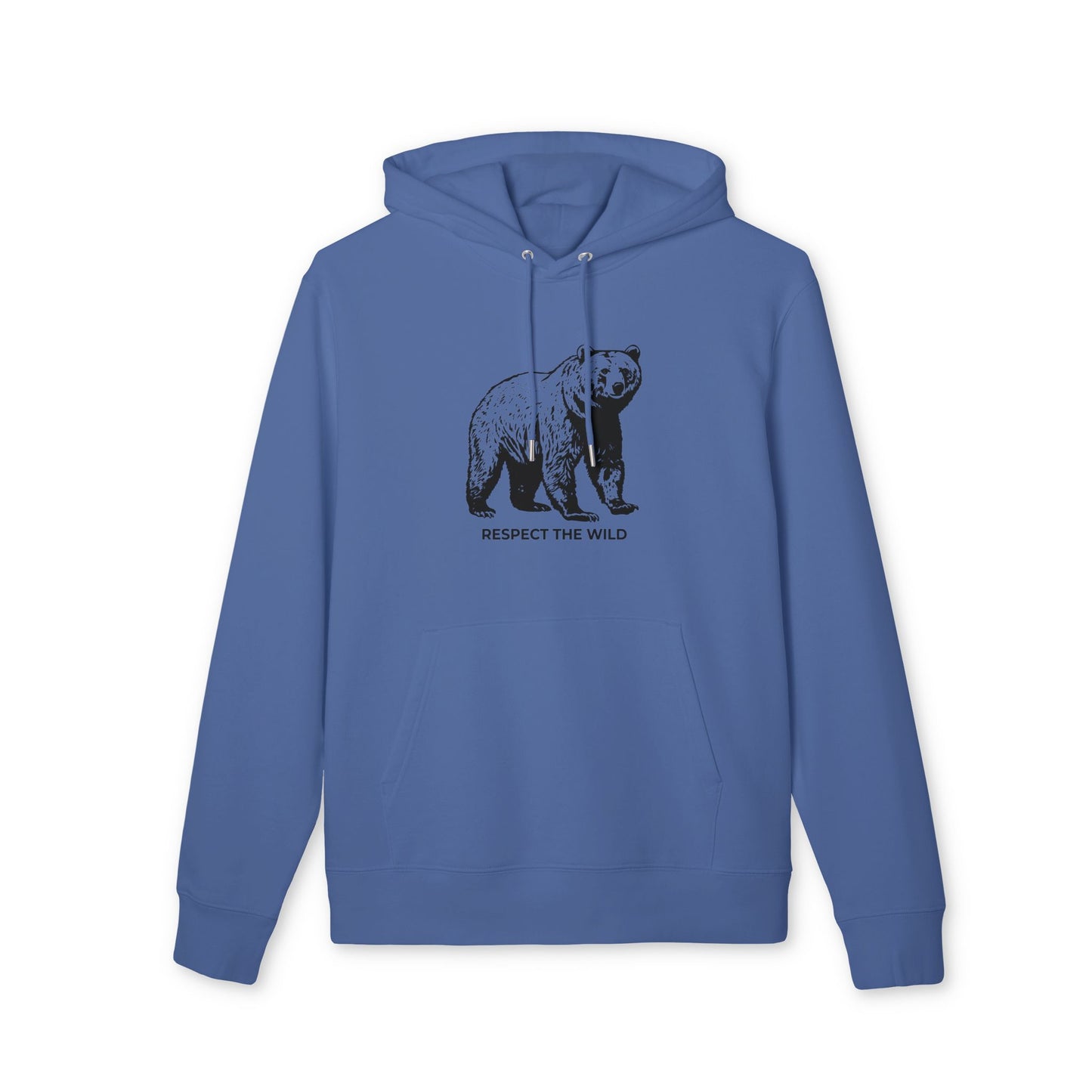 Ultra-Soft Organic Hoodie "Respect the Wild"