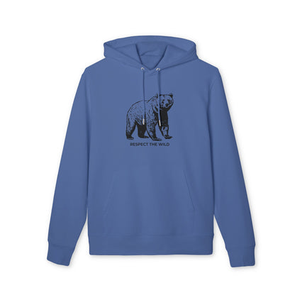 Ultra-Soft Organic Hoodie "Respect the Wild"