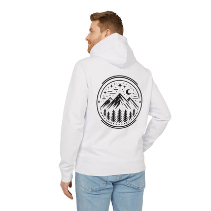 Premium Organic Hoodie Mountain Peak