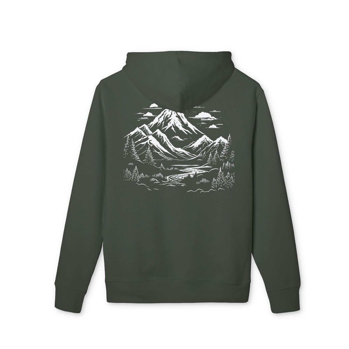 Premium Hoodie "Mountain Forest"