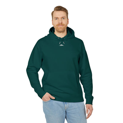 Premium Organic Hoodie Mountain Peak