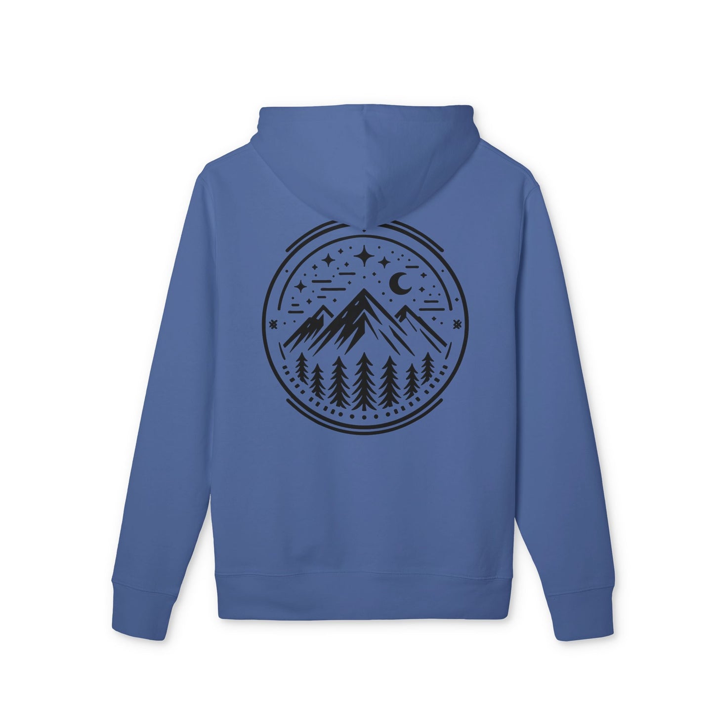 Premium Organic Hoodie Mountain Peak