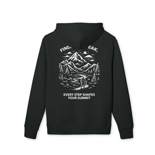 Premium Organic Hoodie - Every Step Shapes Your Summit