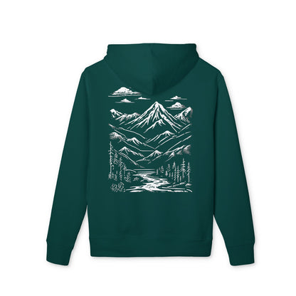 Premium Hoodie "Mountain River"