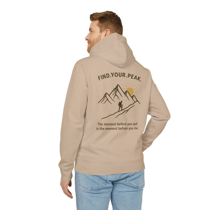 Ultra-Soft Organic Hoodie "Never Quit"