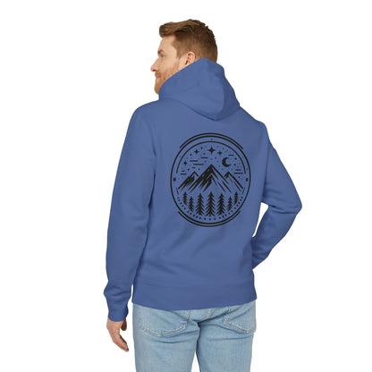 Premium Organic Hoodie Mountain Peak
