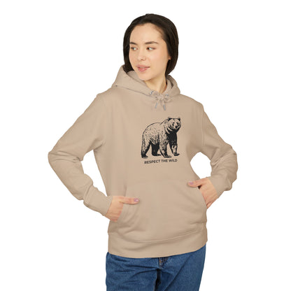 Ultra-Soft Organic Hoodie "Respect the Wild"