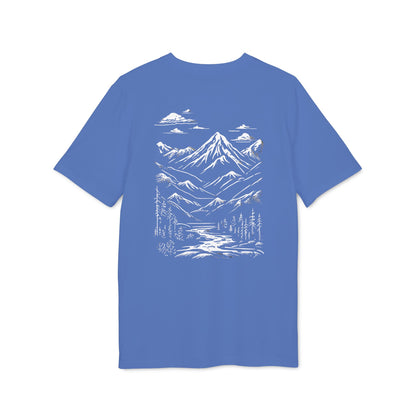 Premium Organic Shirt | Find Your Peak | Mountain River