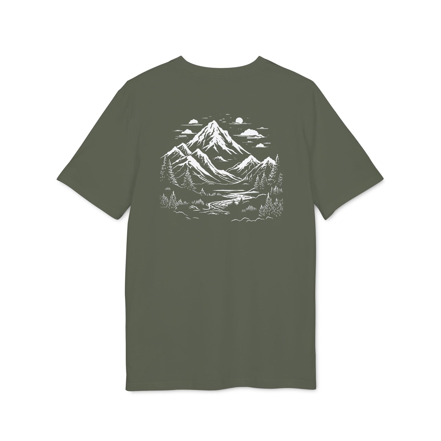 Premium Organic Shirt | Find Your Peak | Mountain Forest