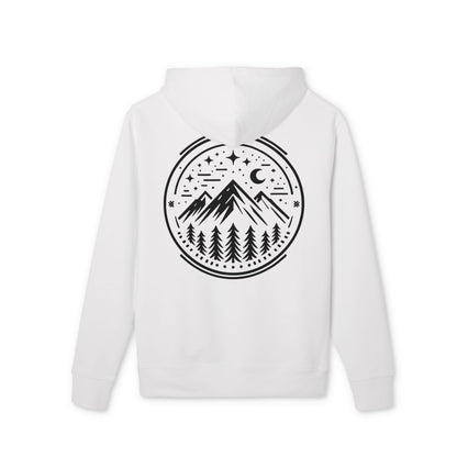 Premium Organic Hoodie Mountain Peak