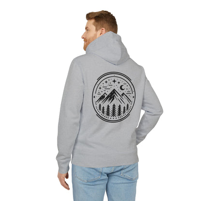 Premium Organic Hoodie Mountain Peak