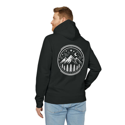 Premium Organic Hoodie Mountain Peak