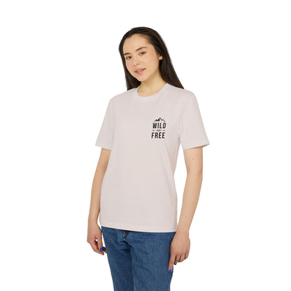 Wild and Free Mountain T-Shirt — Minimal Adventure Tee