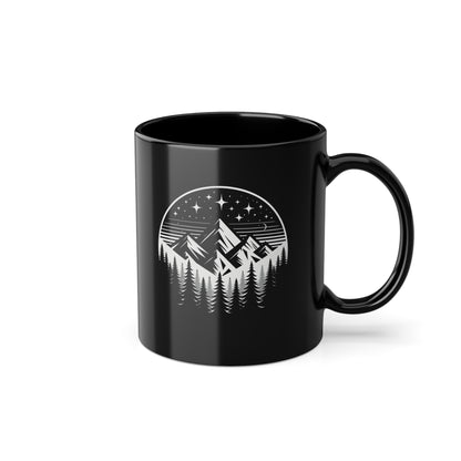 Tasse | black starry sky