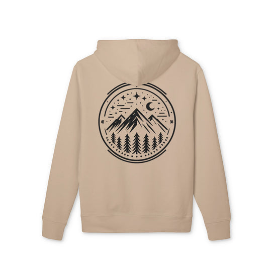 Premium Organic Hoodie Mountain Peak