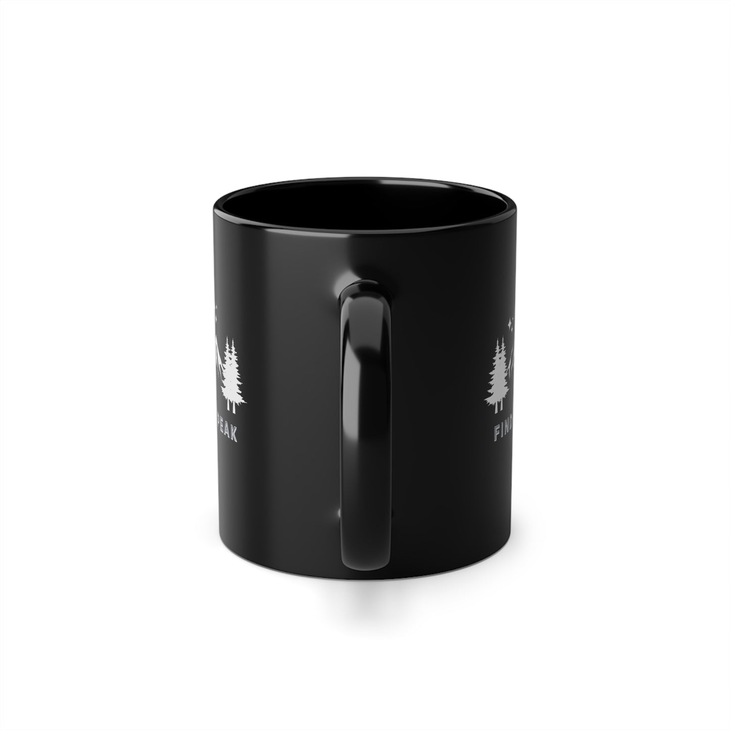 Tasse | Find your Peak | schwarz