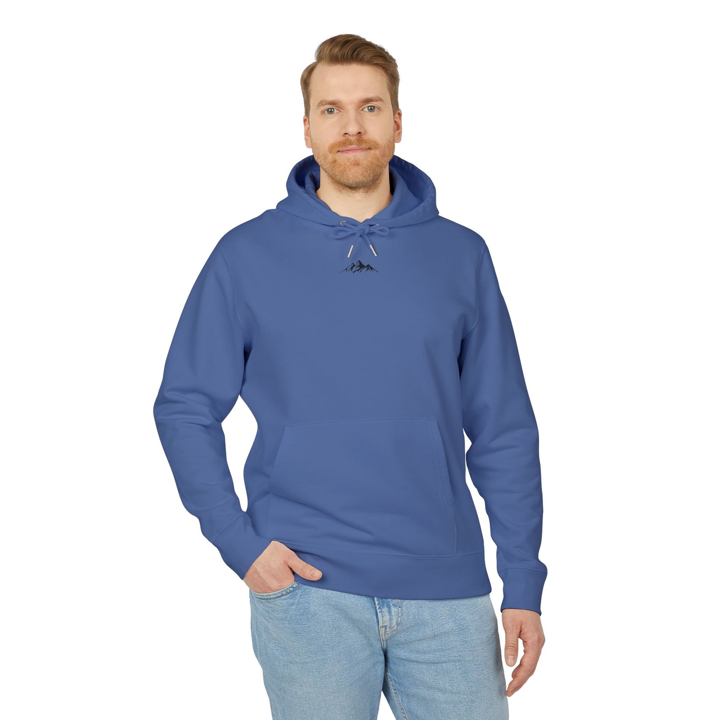 Premium Organic Hoodie Mountain Peak