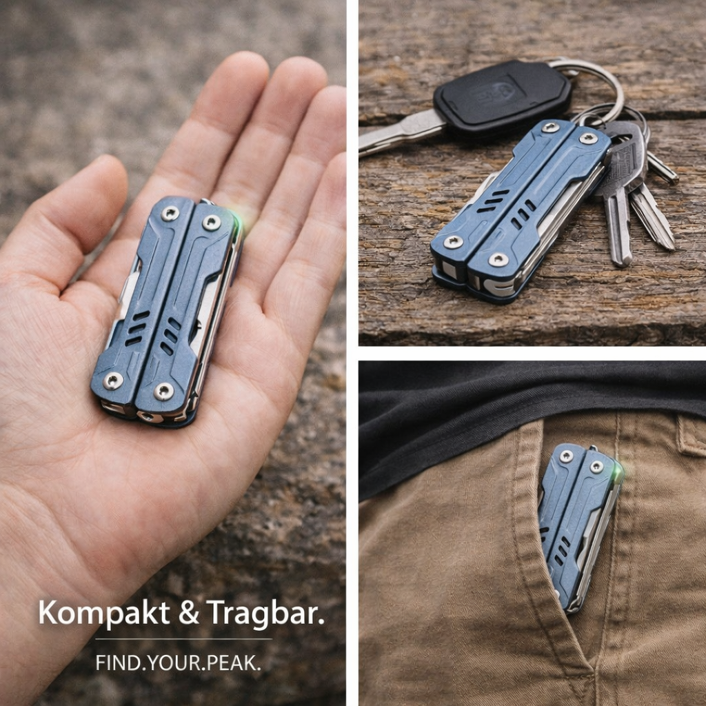 MultiTool 11-in-1 kompakt