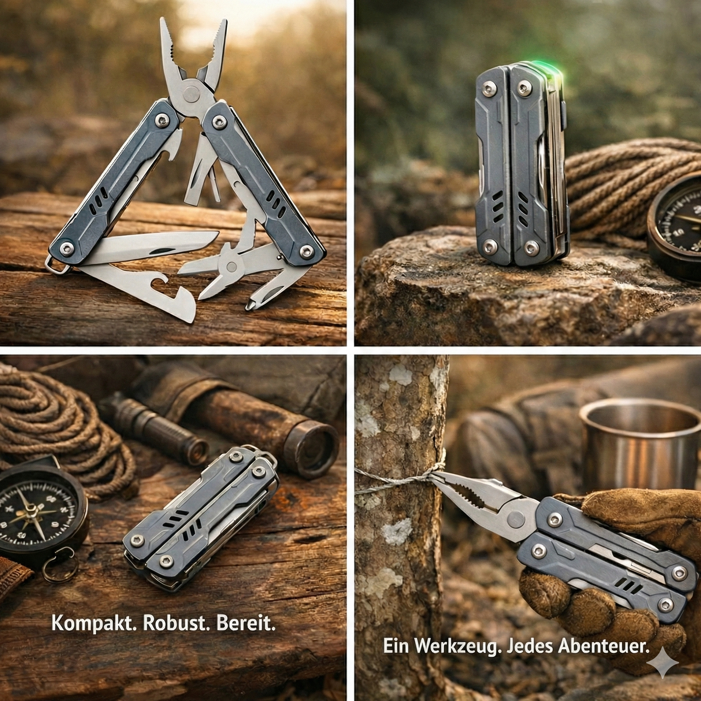 MultiTool 11-in-1 kompakt