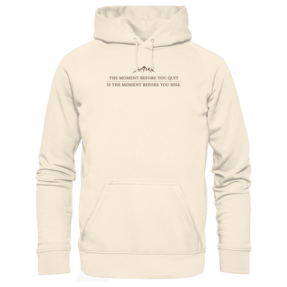 The Moment - Signature Hoodie - Organic Hoodie