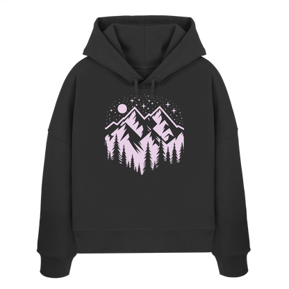 Moonlight - Womens Organic Boxcut Hoodie