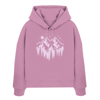 Moonlight - Womens Organic Boxcut Hoodie