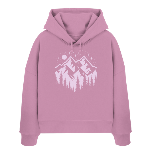 Moonlight - Womens Organic Boxcut Hoodie