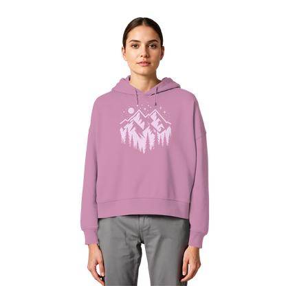 Moonlight - Womens Organic Boxcut Hoodie